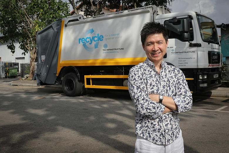 He may be working in an unglamorous industry, but his is an essential service. Mr Lim Chin Khuang, managing director of environmental services company Tee Environmental, says that if you already have a certain understanding of environmental issues, y