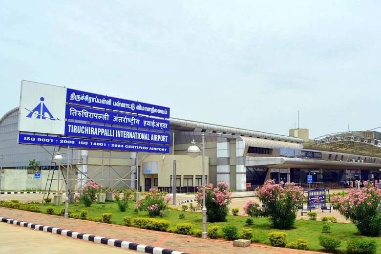 trichy airport inside