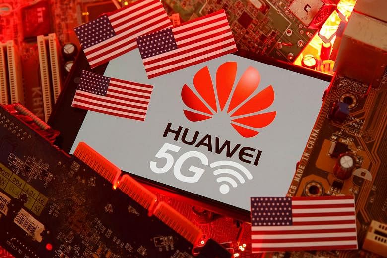 Despite multiple attempts by the US to take it on, Huawei Technologies towers over rival 5G vendors globally, mostly by offering attractive prices. PHOTO: REUTERS