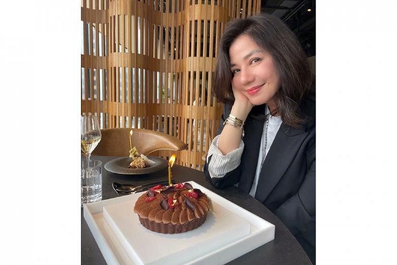 FOREVER YOUTHFUL: Former Hong Kong actress Cherie Chung may have retired from acting for a long time, but to her legion of fans, she is still a goddess. 	Late on Tuesday, she posted on Weibo photos of her friend Catherine Ku holding an early birthday