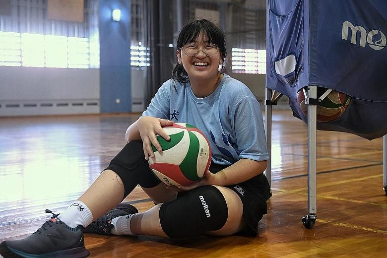 Desiree Ng, 12, earned a Secondary 1 spot in Presbyterian High School through volleyball, which was her CCA in primary school. The Ministry of Education said it received about 30,500 applications last year for places in secondary schools through the 