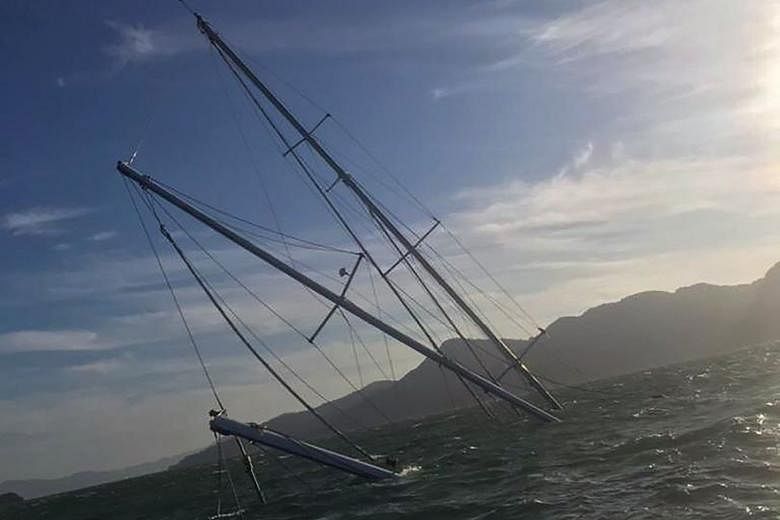 yacht bernard tapie reborn