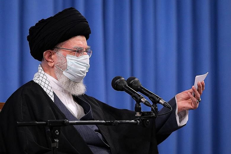 Iran's Supreme Leader Ayatollah Ali Khamenei said the country would never yield to United States pressure over its nuclear programme.