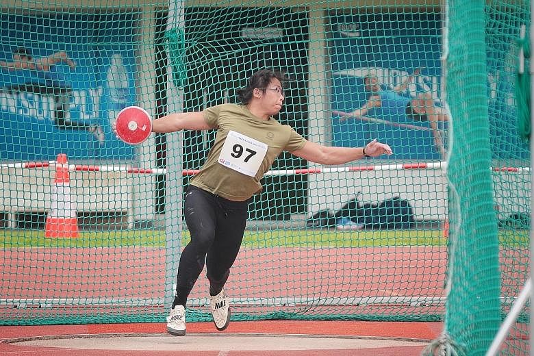 Discus thrower Eric Yee will compete in the SA All Comers Meet 1 to build momentum for bigger events.