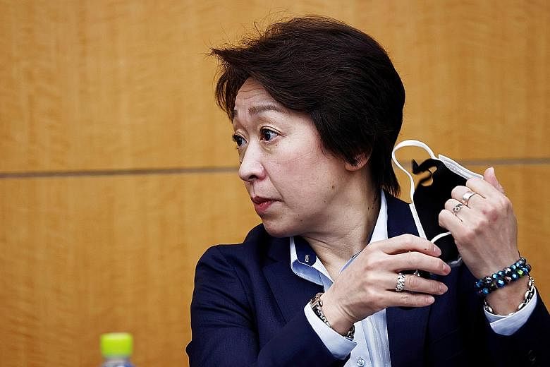 Tokyo 2020 president Seiko Hashimoto hopes the torch relay will connect Japan under the concept "Hope Lights Our Way". PHOTO: REUTERS