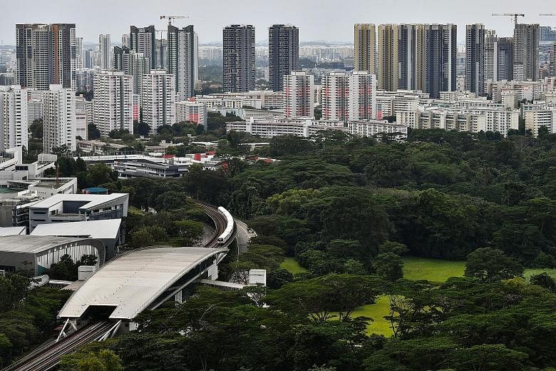 There were concerns about the future of Dover Forest (above) following announcements in December last year that some Build-To-Order flats would be launched this year in Ulu Pandan, where the forest is located. ST PHOTO: LIM YAOHUI