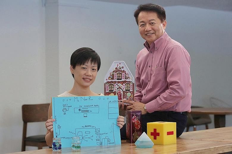 Dr Ng Ee Lynn (left) and Associate Professor Lee Ngan Hoe (right) from the National Institute of Education recommend a range of home activities, including drawing a map, that parents can use to teach their kids to appreciate how maths is all around t