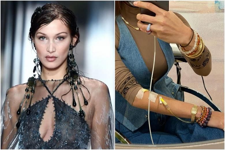 Model Bella Hadid Shares Rare Glimpse Into Life With Lyme Disease The Straits Times