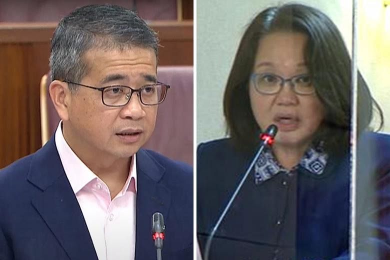 On Aljunied GRC MP Sylvia Lim's point on translation of court documents, Second Minister for Law Edwin Tong said there are already avenues available for people to get help.