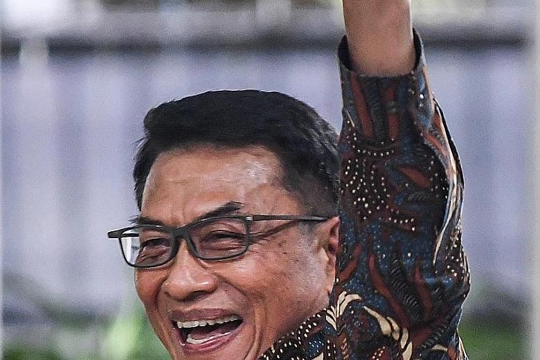 Dr Moeldoko was elected chairman of Indonesia's opposition Democratic Party after a hastily called extraordinary congress on Friday. PHOTO: REUTERS