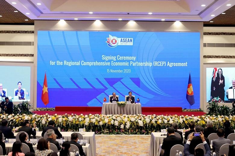 China officially ratifies RCEP trade deal | The Straits Times