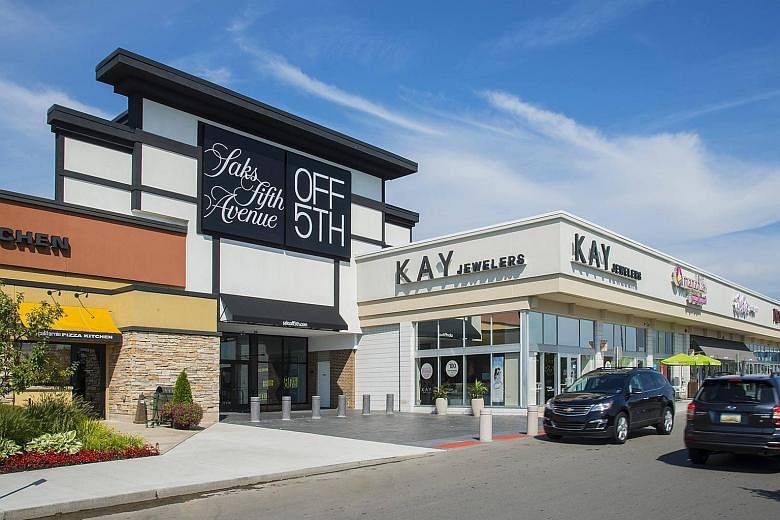 Hunter's Square (left) at Farmington Hills and The Shops at Old Orchard at West Bloomfield, both in Michigan, are part of RPT Realty's portfolio of open-air shopping destinations, principally located in top US markets. RPT will own 6 per cent of net 