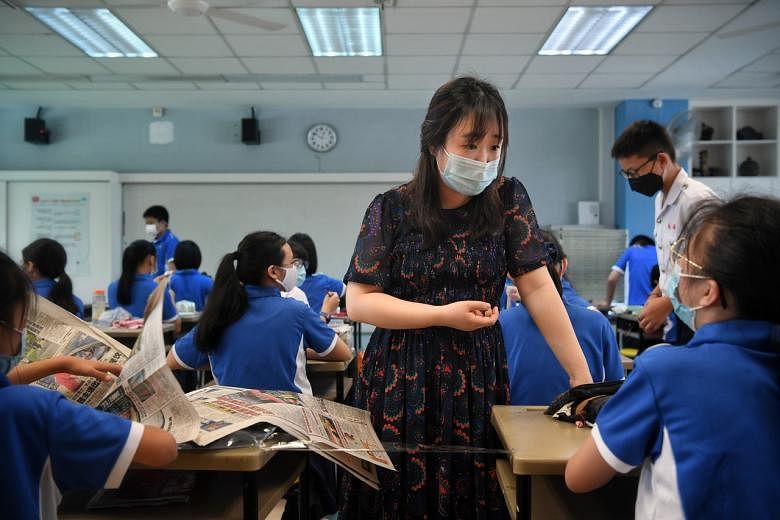 Number of teachers in Singapore from abroad has nearly halved since 2011: MOE | The Straits Times