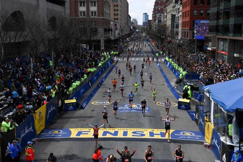 Athletics Boston Marathon to cap entrants at 20,000 amid Covid19