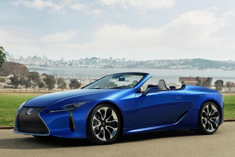 Car Review: Lexus LC500 Convertible Sounds Glorious With Top Up Or Down ...