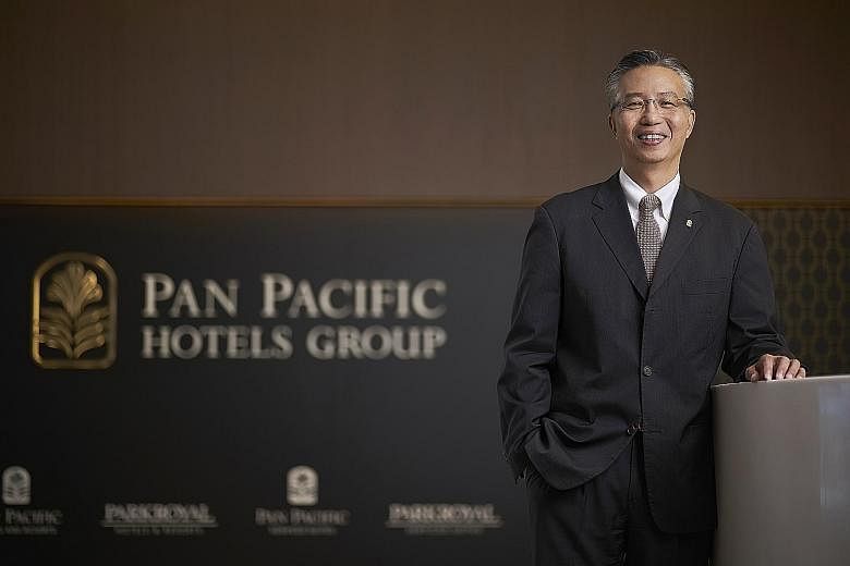 Pan Pacific Hotels Group chief executive Choe Peng Sum (above) says the pandemic has taught the group that Singapore's domestic market is as important as travellers from abroad.