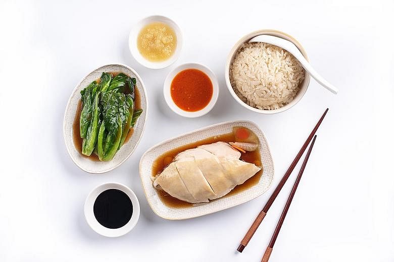 Boon Tong Kee's chicken rice (above) is among the Singapore dishes to be featured at Famous Foods Streets Eats, a marketplace which is part of a new integrated resort by Zouk Group and Resorts World Las Vegas in Sin City.