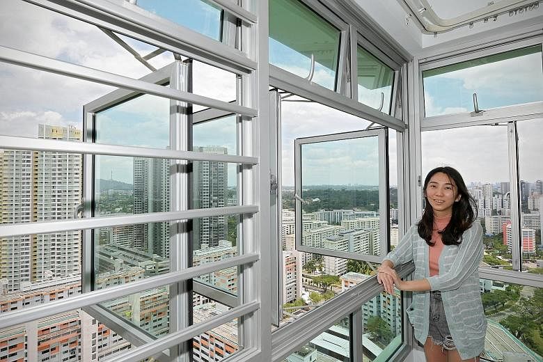 Administrator Catherine Ng sold her five-room flat in Clementi Avenue 3 for $1.08 million last December. She bought her 31st-floor unit in 2013 for about $600,000 under the Selective En bloc Redevelopment Scheme.