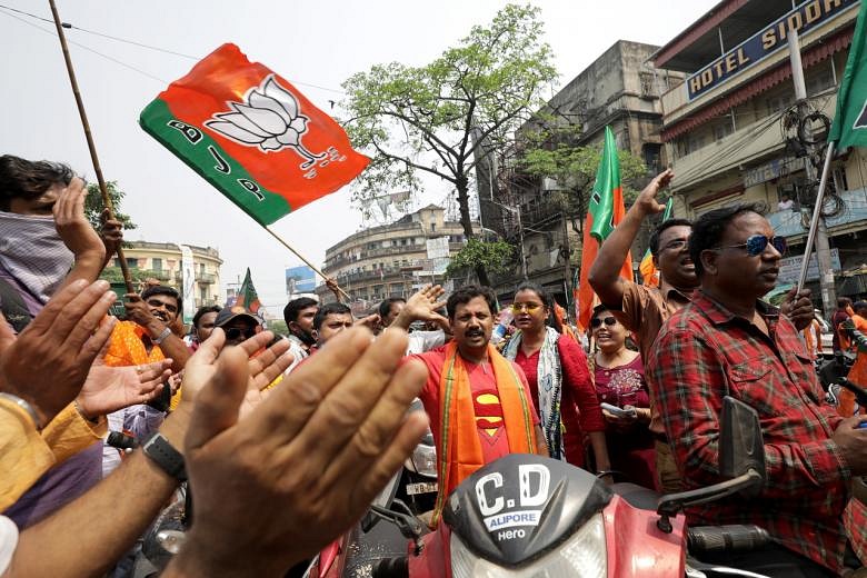 BJP Seeks Historic Win In West Bengal State Election | The Straits Times