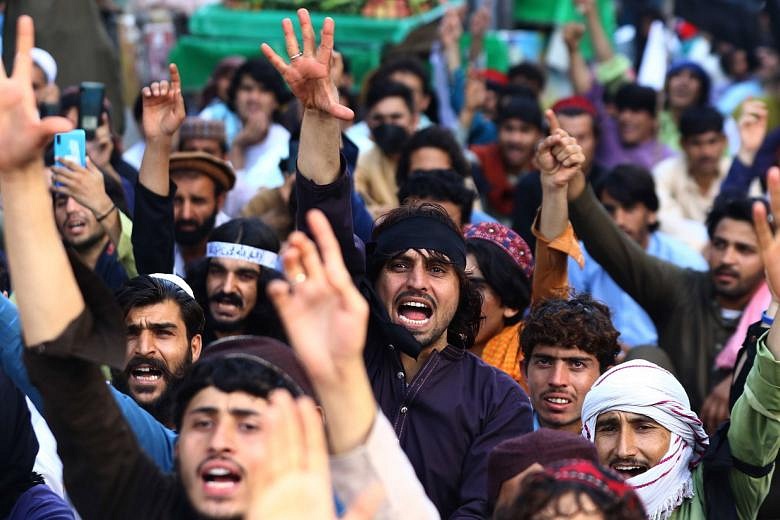 Killing of youths sparks protests in north-west Pakistan | The Straits ...