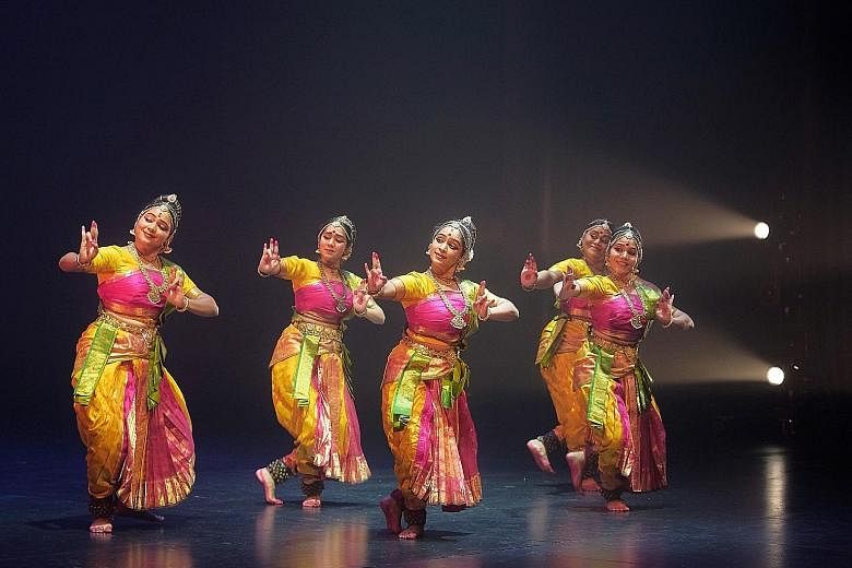 The principal dancers in Prakriti Vikriti - Nature's Nature Revisited made brilliant use of space.