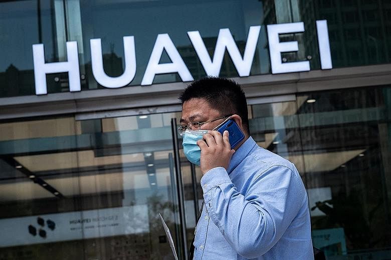 Huawei said net profit rose 3.2 per cent to 64.6 billion yuan (S$13.3 billion) last year. Revenue was also up at 891.4 billion yuan.