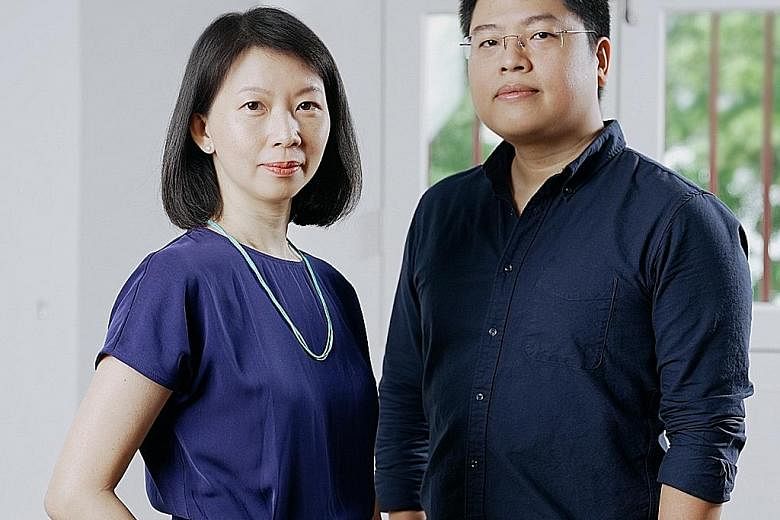 Other changes at T:>Works include the appointment of Ms Traslin Ong (above left) as executive director and multi-disciplinary artist Brian Gothong Tan (above right) joining the company to direct an artistic atelier for the next three years.