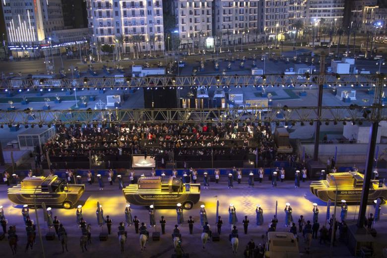 'Golden Parade' carries pharaohs to new home in Egyptian capital The