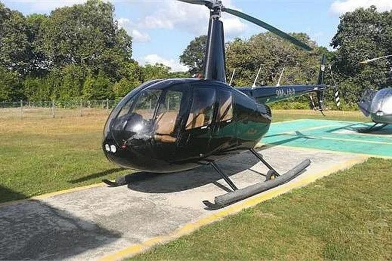 Investigators seized two helicopters, a yacht and several luxury cars from a man believed to be the leader of a syndicate bidding for government contracts using hundreds of shell companies.