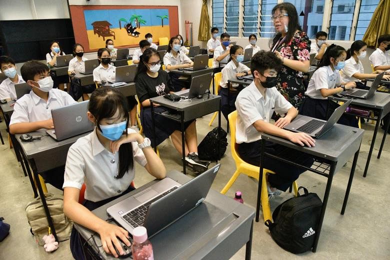 Schools in Singapore continue to reap benefits of remote learning | The Straits Times