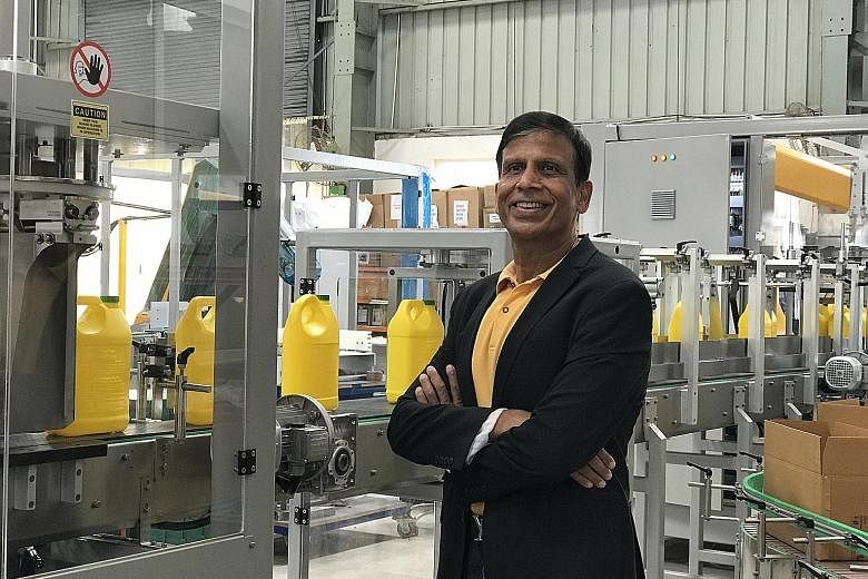 Employees at the Chennai office of Crayon Data, a Singapore data and AI firm which has been in India since 2013. PHOTO: CRAYON DATA Clearpack CEO Govind Bhandari says that while he wishes India had better infrastructure, the government is already mak