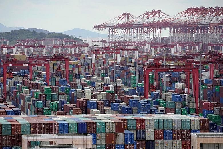 China's exports in dollar terms soared 30.6 per cent last month from a year earlier, but at a slower pace from a record 154.9 per cent growth in February. Total Chinese imports rose 38.1 per cent year on year last month, the fastest pace since Februa