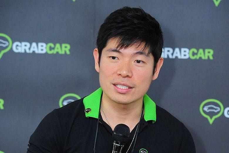 Grab began when Mr Anthony Tan hatched the idea of a taxi-booking app.