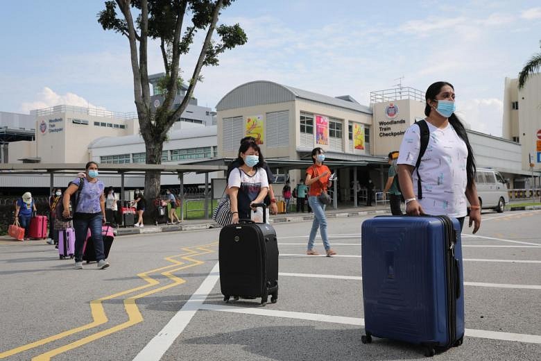 Johor Proposes Travel Bubble Procedures For Regular Commuters To S'pore ...