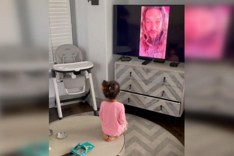 The Rock surprises daughter with video birthday message from Jason Momoa