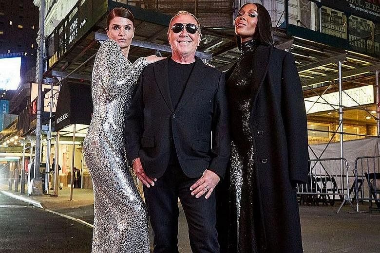 Us Designer Michael Kors Pays Tribute To Broadway In 40th Anniversary Show The Straits Times