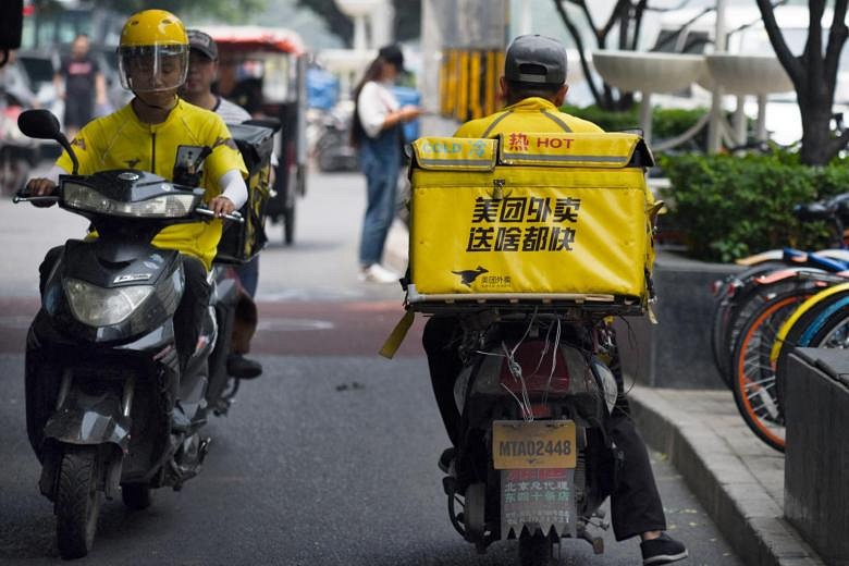 China Food Delivery Giant Meituan Faces Anti-trust Probe | The Straits ...