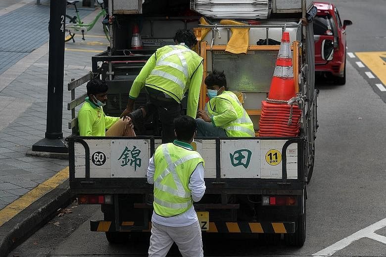 Rules mandate higher side railings and canopies on light lorries ferrying workers, but accidents continue to claim victims, with two recent lorry accidents leaving two dead and more than 20 injured. Advocacy groups say ferrying workers in lorries tha