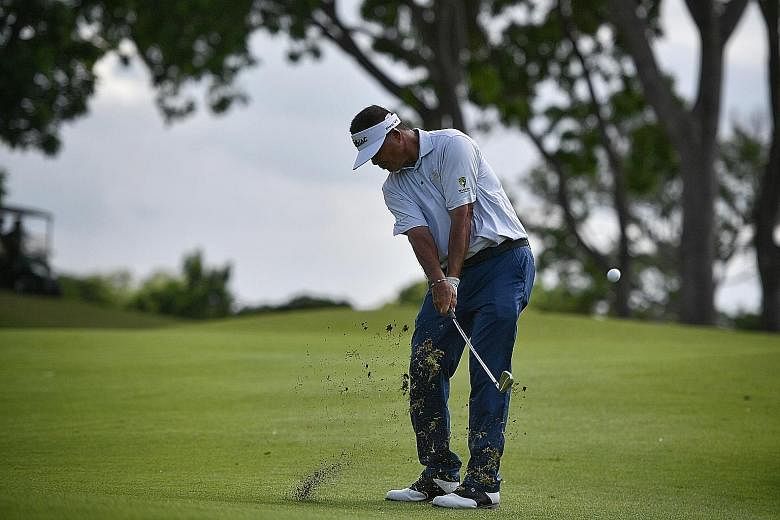 Mardan Mamat has a two-shot lead after the first round of the Singapore Pro Series Invitational at Tanah Merah Country Club yesterday.