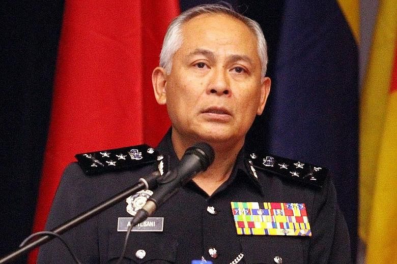 Datuk Seri Acryl Sani Abdullah Sani, Malaysia's new police chief, has helmed various departments in his 35 years with the force. PHOTO: THE STAR/ ASIA NEWS NETWORK
