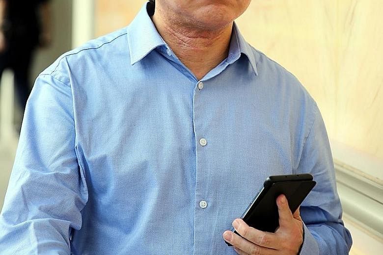 Mr Peter Tan Shou Yi and his company, PTO Management and Consultancy, were sued by Prudential for up to $2.5 billion for allegedly "surreptitiously" arranging a mass defection of 244 agents and leaders to an Aviva subsidiary in mid-2016. ST PHOTO: WO