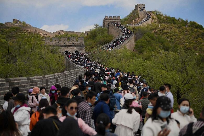 Pent-up demand fuels China’s travel boom during May day holiday | The ...