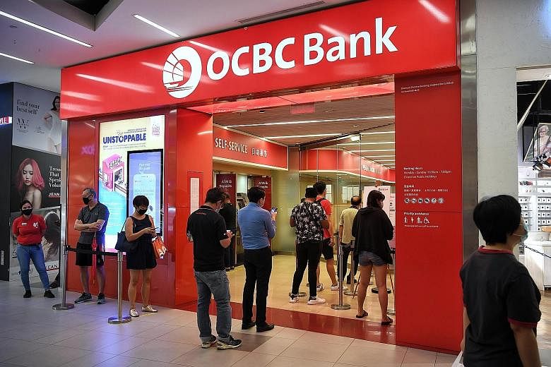 OCBC Bank's first-quarter earnings topped the $901.9 million average of analysts' estimates compiled by Refinitiv and were well up on the $698 million recorded a year earlier. Allowances for the quarter, at $161 million - mostly for impaired assets -