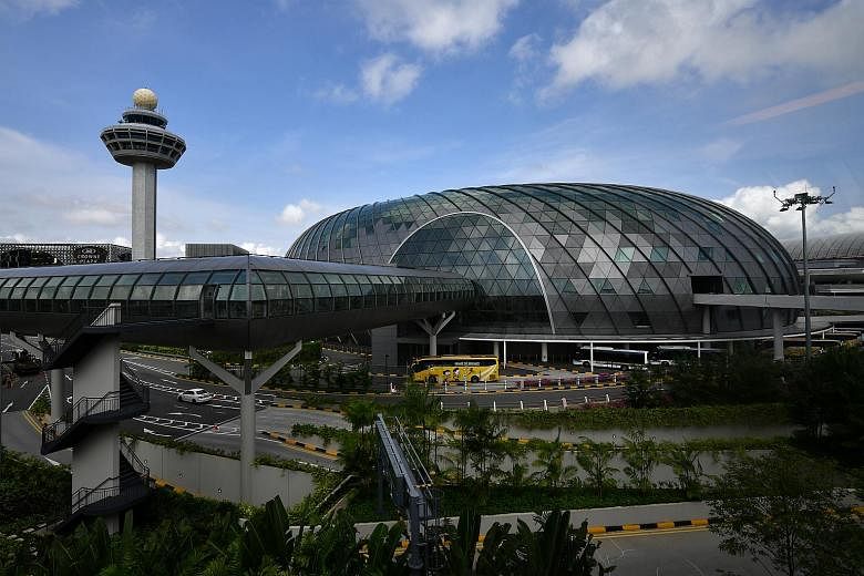 Changi Airport terminals, Jewel to be closed to public for 2 weeks