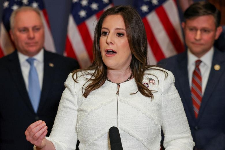 US Republicans elect pro-Trump congresswoman Elise Stefanik to House ...