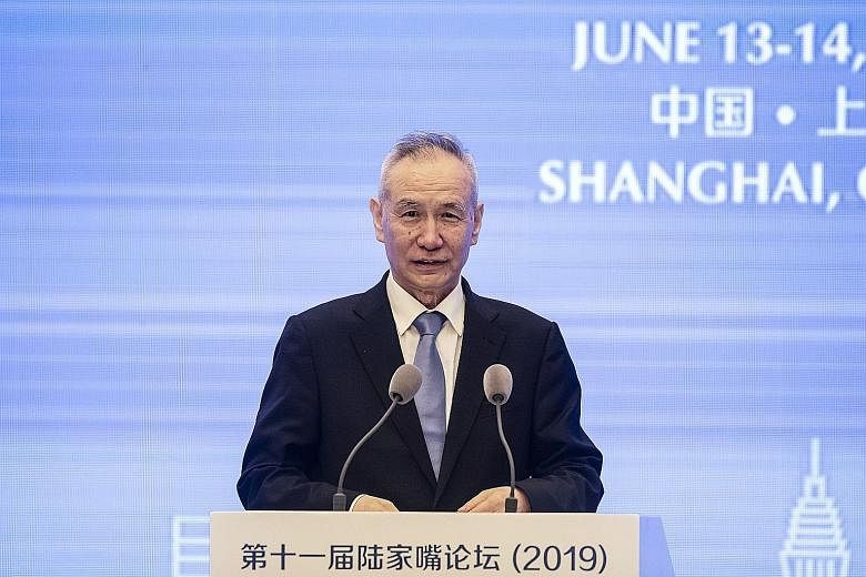 The phone call yesterday between Chinese Vice-Premier Liu He (left) and United States Trade Representative Katherine Tai (right) were "candid, pragmatic and constructive", said China's Commerce Ministry. In its statement, Washington also called the e
