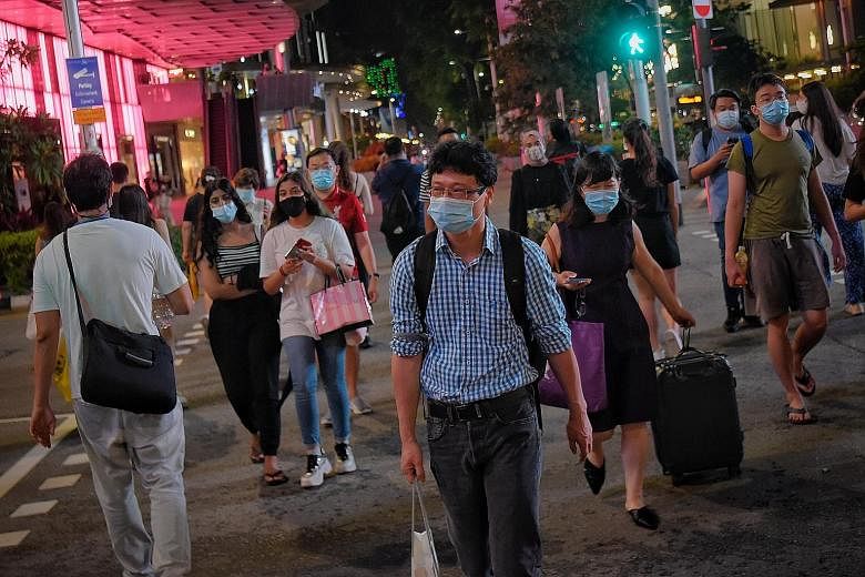 Singapore is "starting to reap the benefits" of lower transmissions, since people who have been vaccinated, even with just one dose, are less likely to spread the virus, said Professor Dale Fisher, a senior infectious diseases consultant at the NUH. 