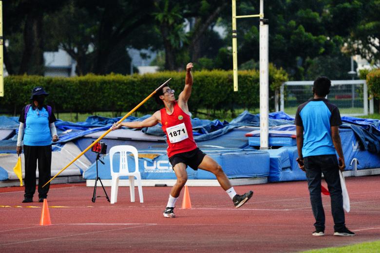Athletics Roy Ng rewrites own national Under20 javelin record The