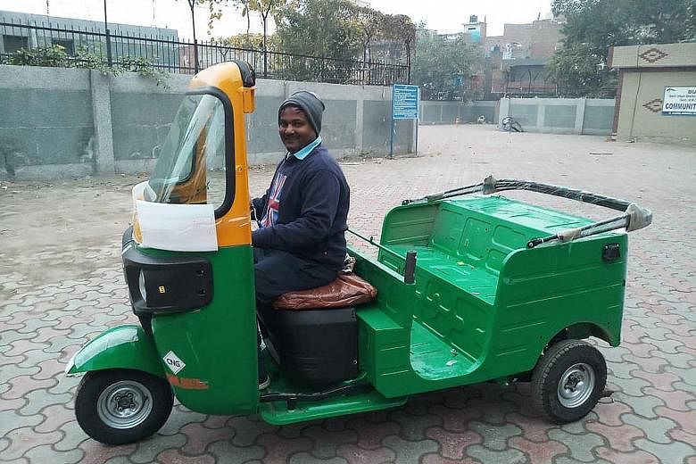 In February last year, Mr Jaishankar Kumar Bharti, 37, was filled with hope for a stable future after buying an auto-rickshaw to drive passengers in Delhi. Then, the pandemic hit and lockdowns shut down all economic activity. Unable to keep up the lo