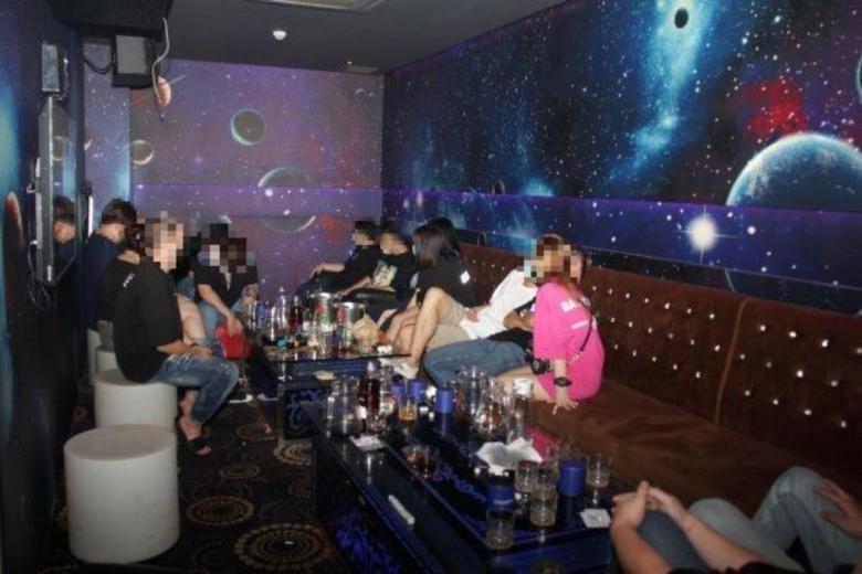 33 caught in illegal KTV outlet being investigated for Covid19